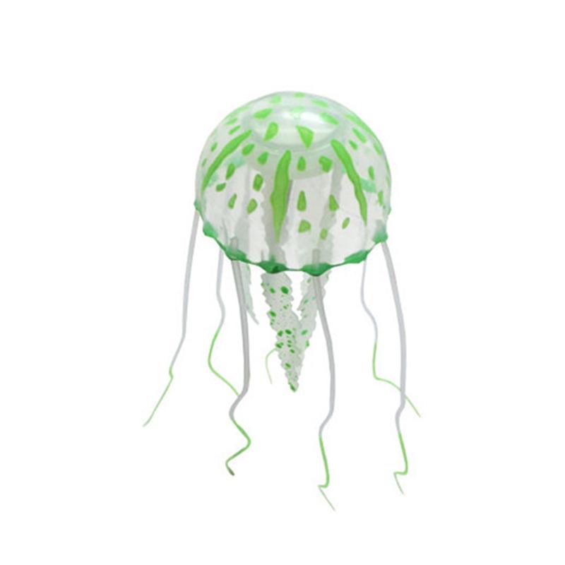 Aquarium Glowing Artificial Jellyfish Aquarium Decoration Luminous Ornament