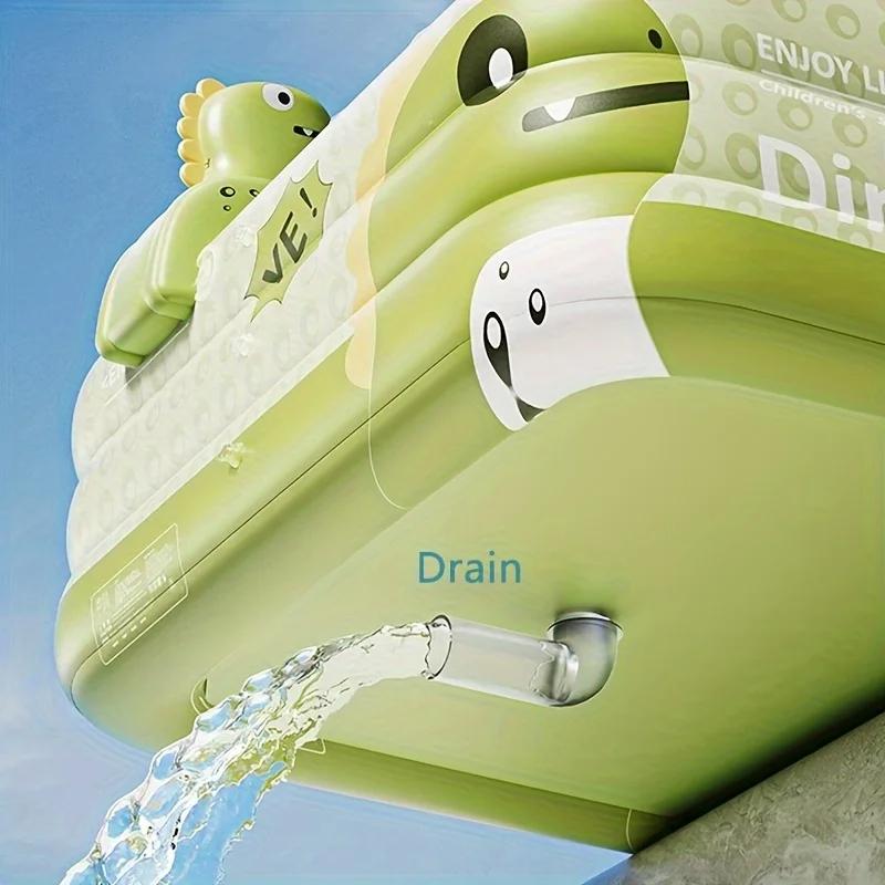 Thickened PVC Inflatable Swimming Pool for Adults and Children Outdoor Water Party Summer Garden Courtyard Home Foldable Pool.