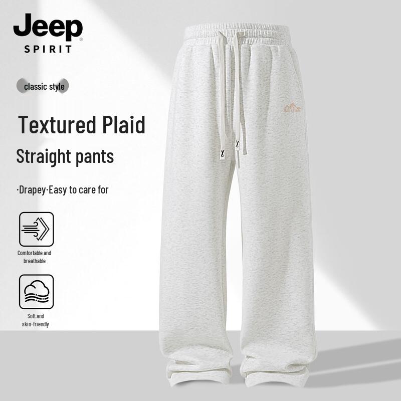

JEEP SPIRIT Men s 2025 Casual Straight-Leg Sweatpants L (175)