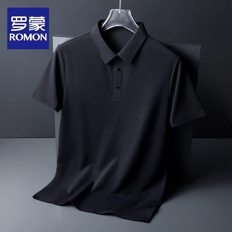 Romon Men s Quick Dry Polo Shirt L