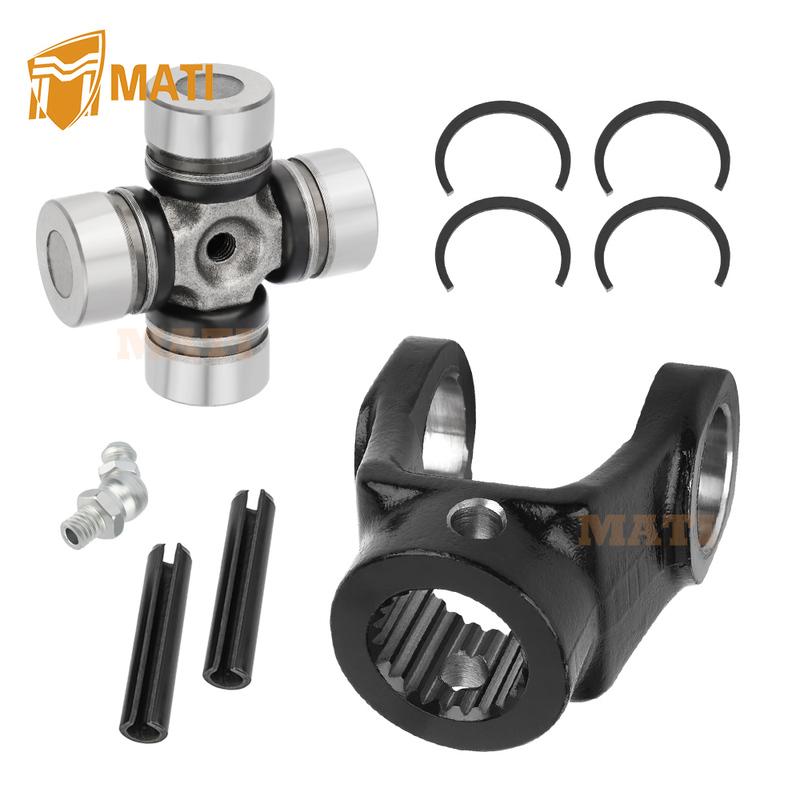 Front Prop Shaft Yoke & U-Joint (Front Gearcase Side) for Polaris Sportsman 300 335 400 450 500 550 570 600 700 800 1000 3260133