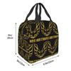 Trans Am Firebird Bandit Golden Insulated Lunch Bag for Women Children Leakproof Food Boxes Thermal Lunch Box Tote