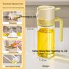Dual-Use Glass Oil Spray Bottle - Non-Stick Atomization for Kitchen Use
