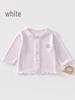 Lightweight Baby Girl's Cardigan: Stylish, Breathable, Summer Long Sleeve Jacket for Outings and Air Conditioning.