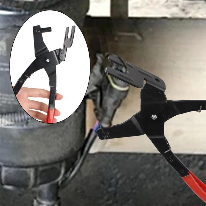 Car Exhaust Removal Plier Rubber Pad Disassembly Tool Special Hanger Tire Puller Tool
