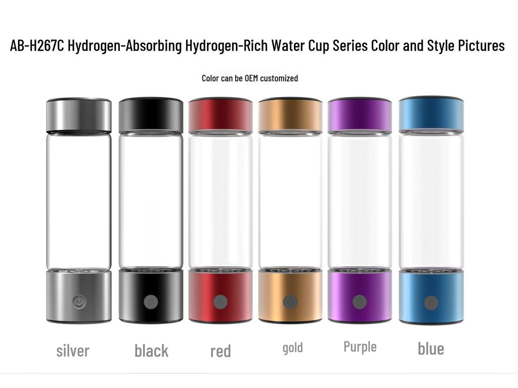 Dual-Use Hydrogen-Rich Electrolyzed Water Bottle - Large Capacity