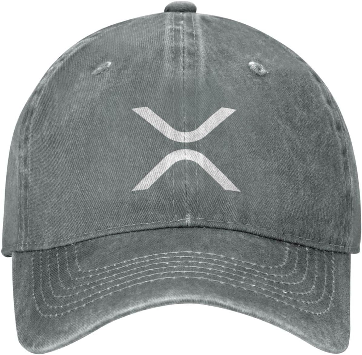 Xrp Ripple? Hat Fashion Cowboy Baseball Hats Black Sunhat Dad Cap for Unisex Women Adjustable