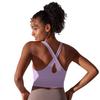New Naked Sports Underwear Sexy Cross Back Yoga Bra Shockproof Gathering Running Training Fitness Vest For Women