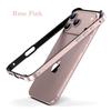 Custodia in lega di alluminio con dissipazione del calore per iPhone 17 Pro Max Air 16 15 14Plus 13 Robusta Sottile Antiurto Bumper Cover Protettiva