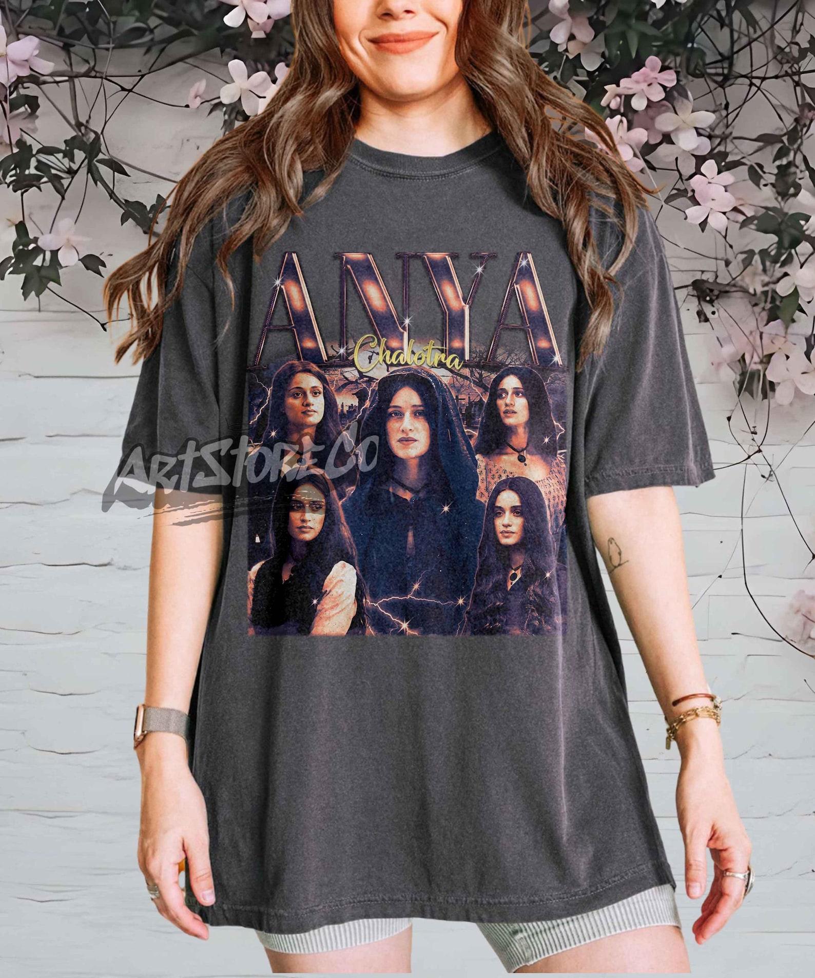 Anya Chalotra Vintage Graphic Tee, Retro Inspired Apparel 3XL