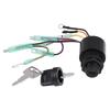 87-17009A5 Ignition Key Switch Keyed Boat Key Switch Durable Boat Ignition Switch  Boat Control