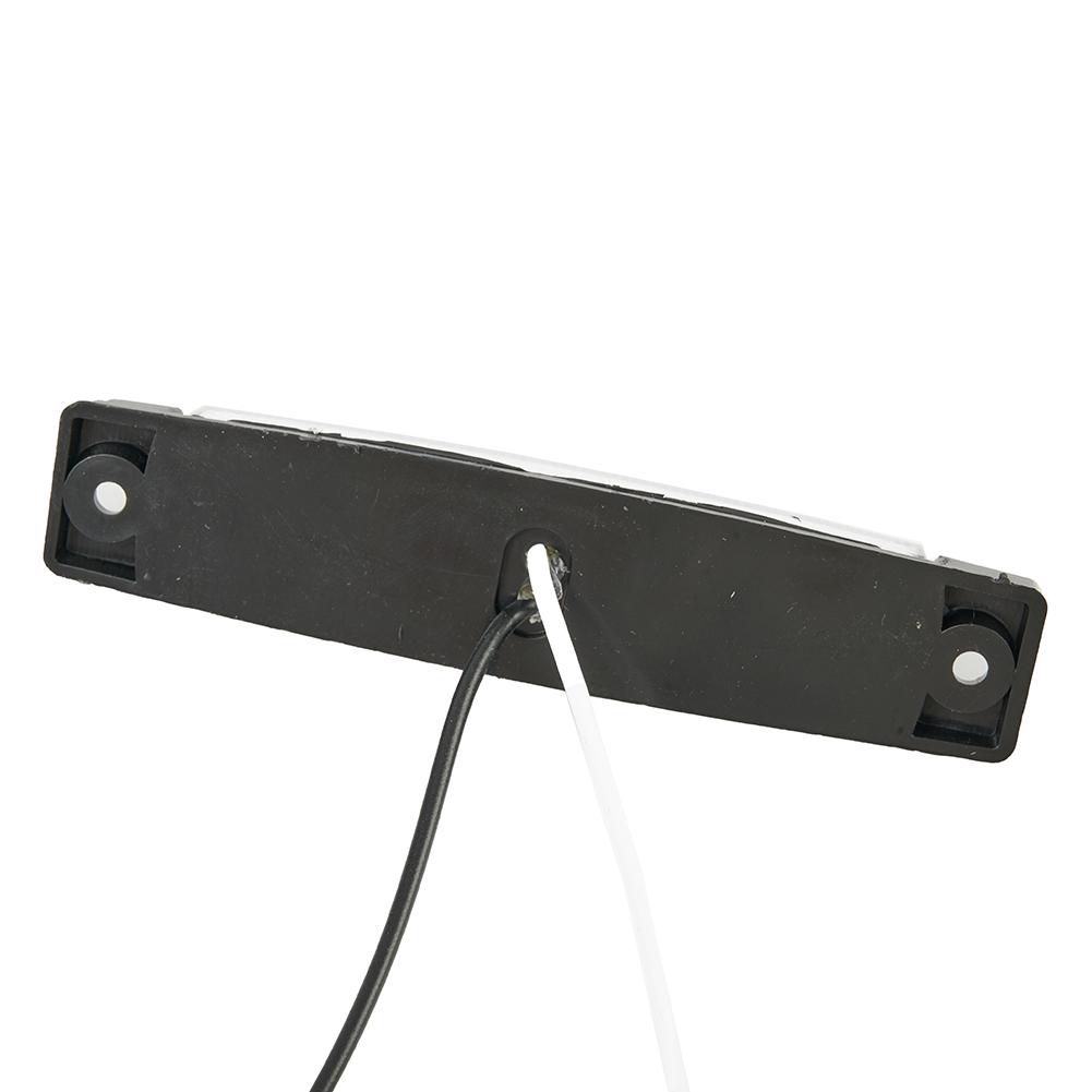 White Bar lights 12 Volt Set Superior illumination Trailers Trucks Waterproof 4pcs Courtesy LED Marine Grade Parts