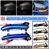 Siyah LED Dinamik Dönüş Sinyal Lambası Yan Ayna Flaşör Lambası BMW 1 2 3 4 X1 M Serisi F20 F30 F31 F32 F33 F34 F36 E84 i3