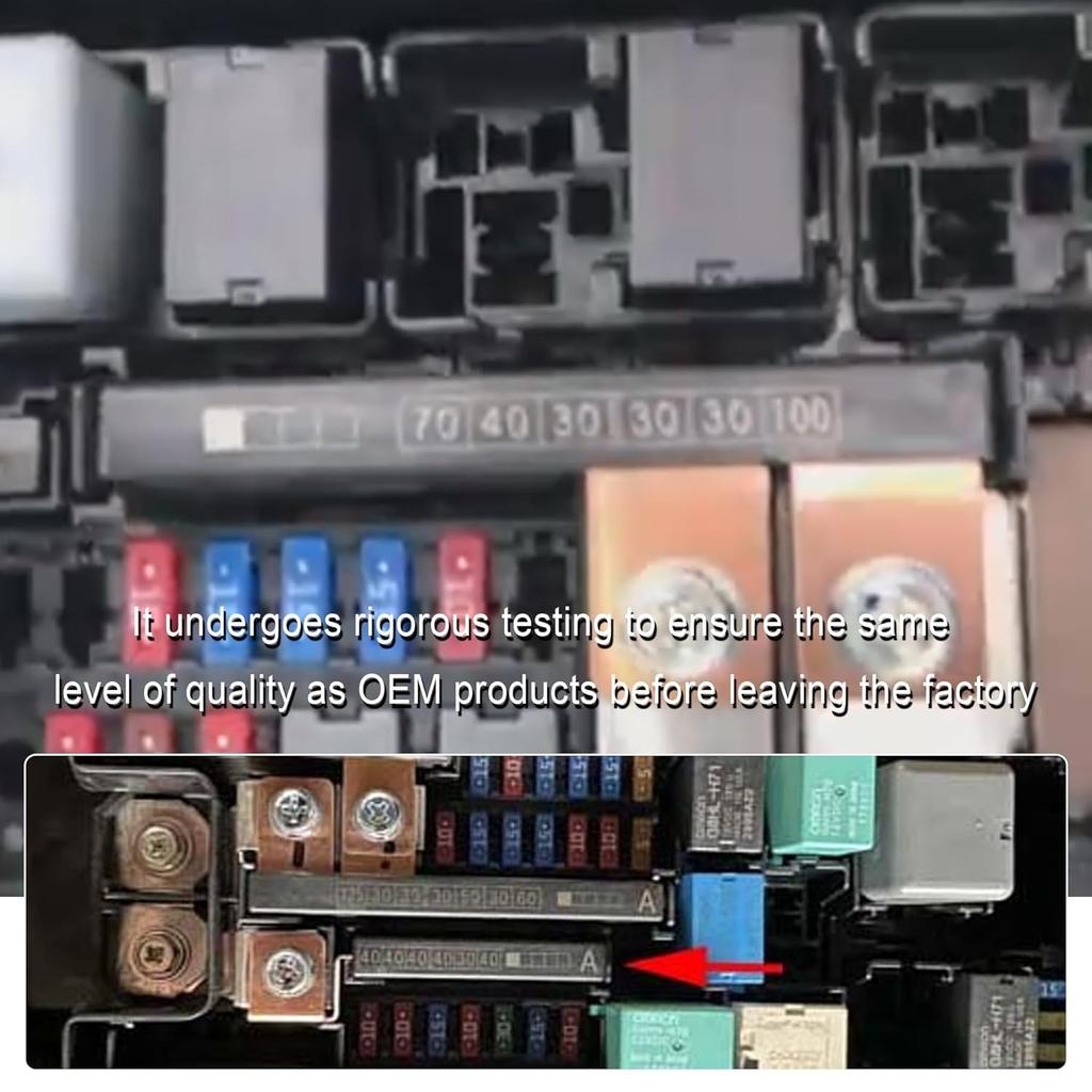 38231-T0A-A01 Multi Block Fuse,High Electricall Conductivity 38231 T0A A01 Metal Car Relay Fuse Holder for Honda CRV 2012‑2016