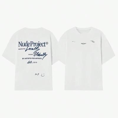 2025 Neu Heiß   Bedrucktes NudeProject   Urlaub Designer T-Shirt Marken Street Kurze Ärmel Oberteil