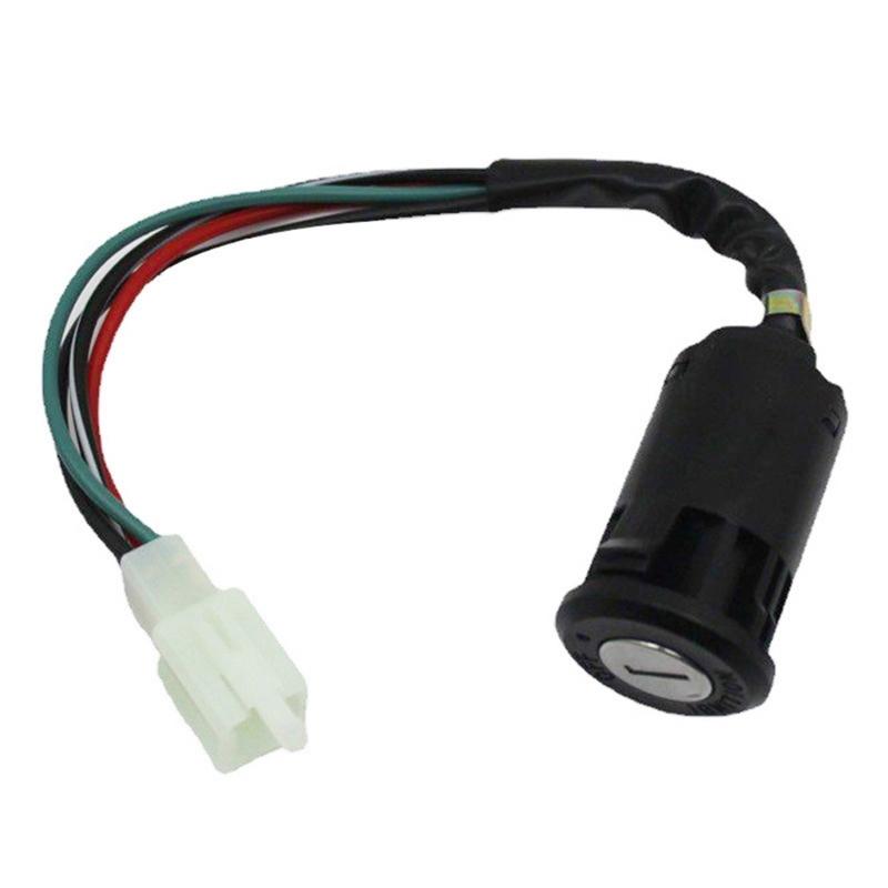 4 Wire Motorcycle Ignition Switch+Key for 50 70 90 110 125 150 200 250CC ATV Dirt Bike Pocket Bike