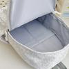 Cute Backpack for Girls Lace Trim Lightweight School Bag for Women Daily Use