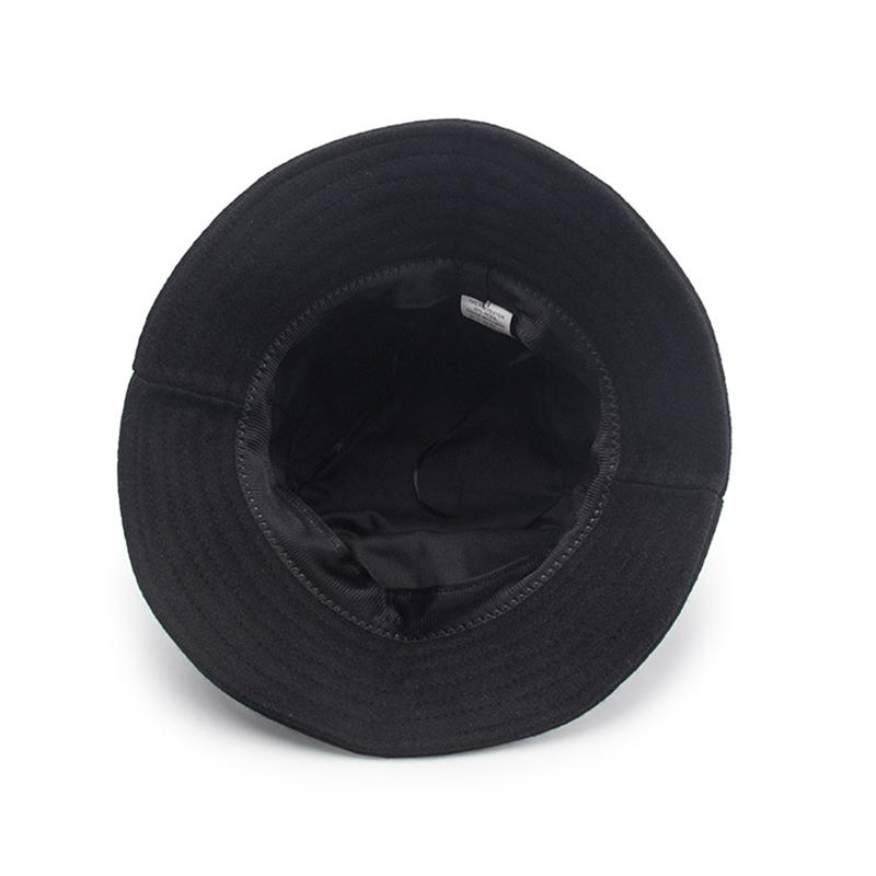 Winter new warm fisherman hat trend men's and women's fashion high-quality wool blended outdoor travel hiking sports basin hat
