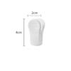 6 Pcs Non Slip Snack Bag Clip White Plastic Clips Easy To Use Plastic Hangers  Sticky Note