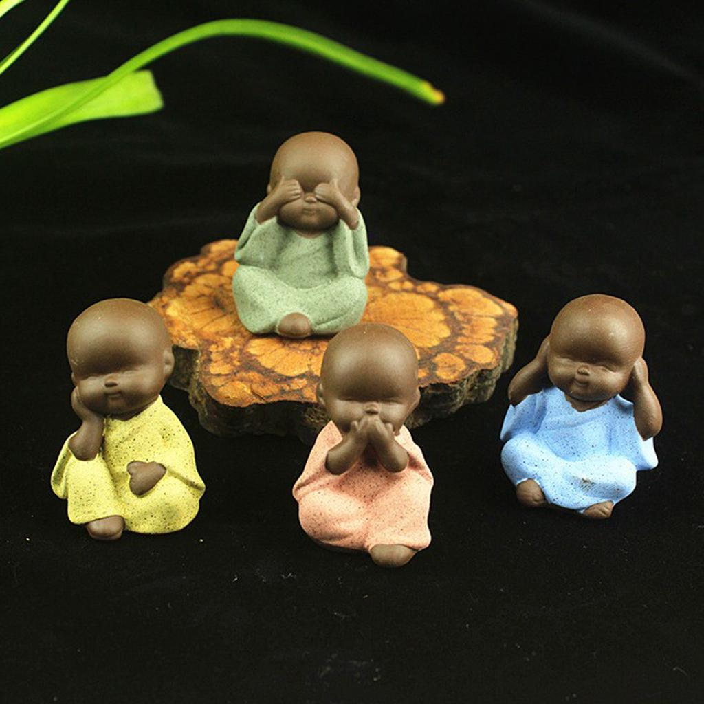 Ceramic Small Buddha Statue Figurine Mirror Pendant Car Buddha Hanging Ornament Car ation Car Accessories