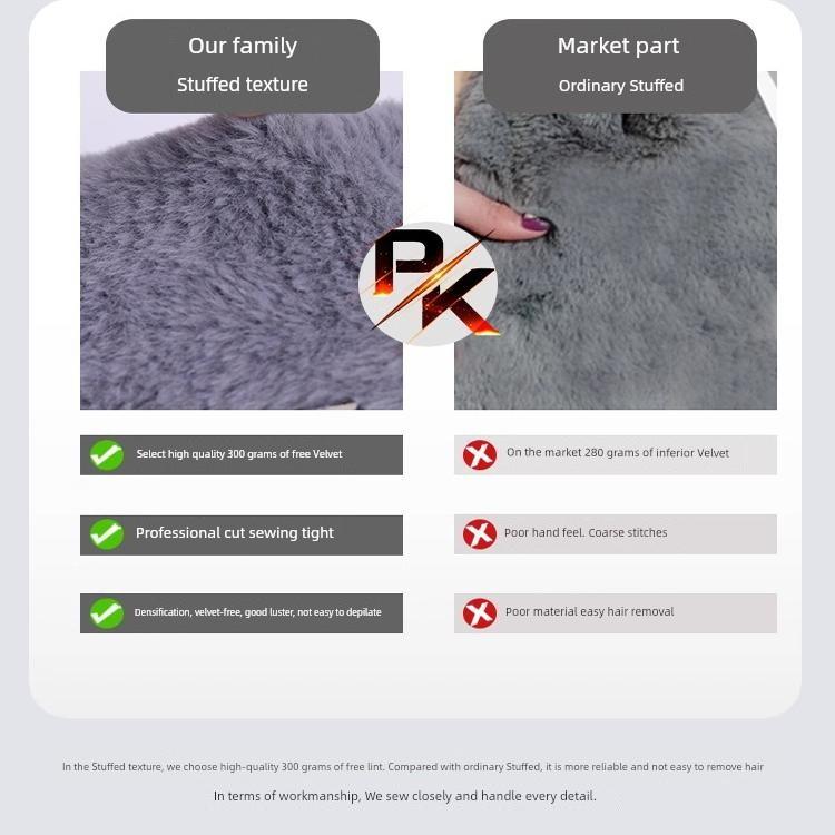 Hot Water Bag Water Injection Type Hand Warmer Winter Warm Water Bag Plush Thickened Explosion-Proof Warm Palace Belly Warming Feet Insulation