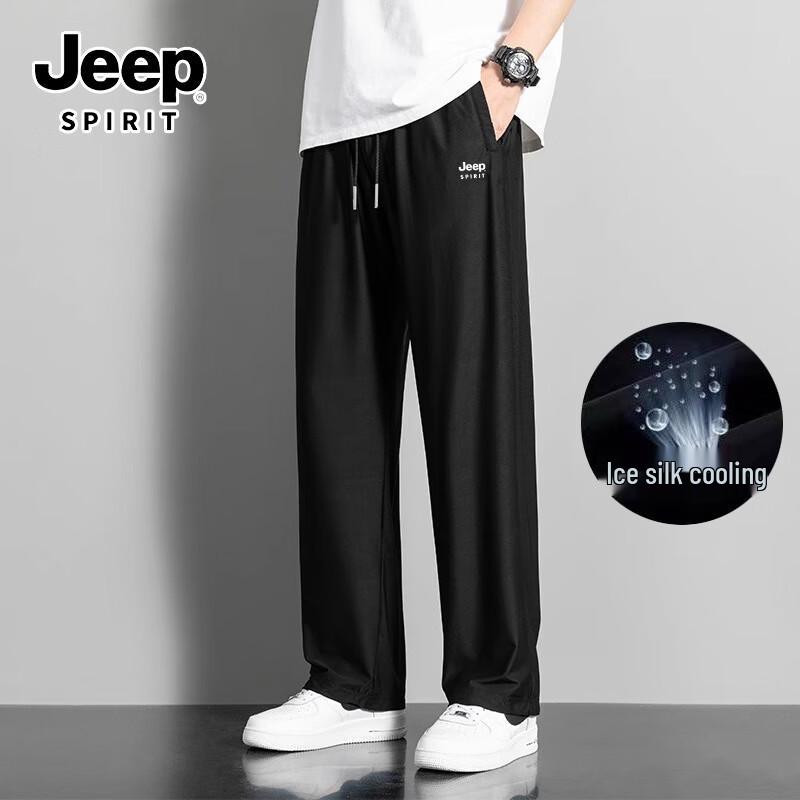 JEEP SPIRIT Herren Casual Straight-Leg Hose
