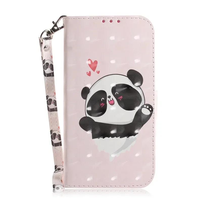New Painted Case for Xiaomi Poco M6 X6 C65 Pro Wallet Case Xiomi Mi PocoM6 PocoX6 Pro PocoC65 Cartoon Flower Leather Book Cover
