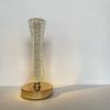 1Pc Internet Celebrity Guangzhou Tower Small Waist Crystal Desk Lamp Ins Girl Bedside Bedroom Night Light Creative Atmosphere Light