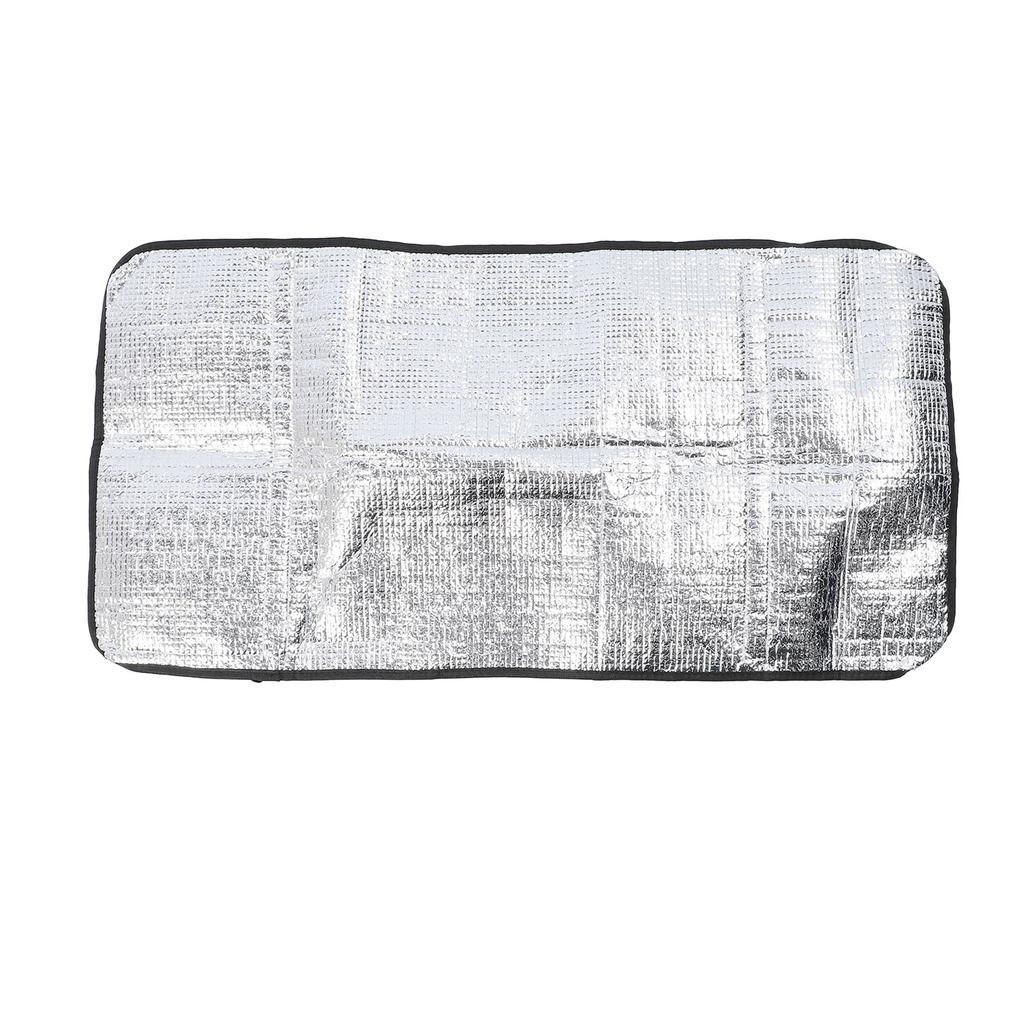 Air Conditioner Cover Composite Aluminum Film Flame Retardant Rain Sun Shade Protector for AC Outdoor Unit
