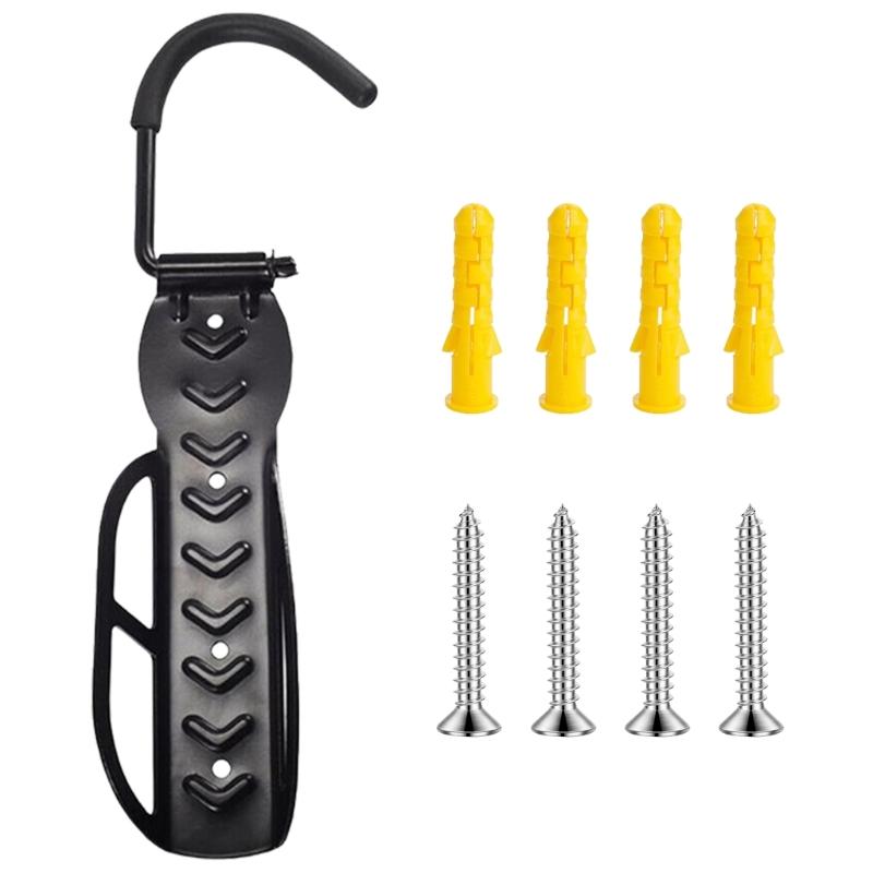 

Bicycles Wall Mount Rack Road Bike Storage Stand Fixed Hanging Hook Cycling Storage Hanging Hook Easy to Install