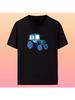 T-Shirt with Belarus Tractor Print