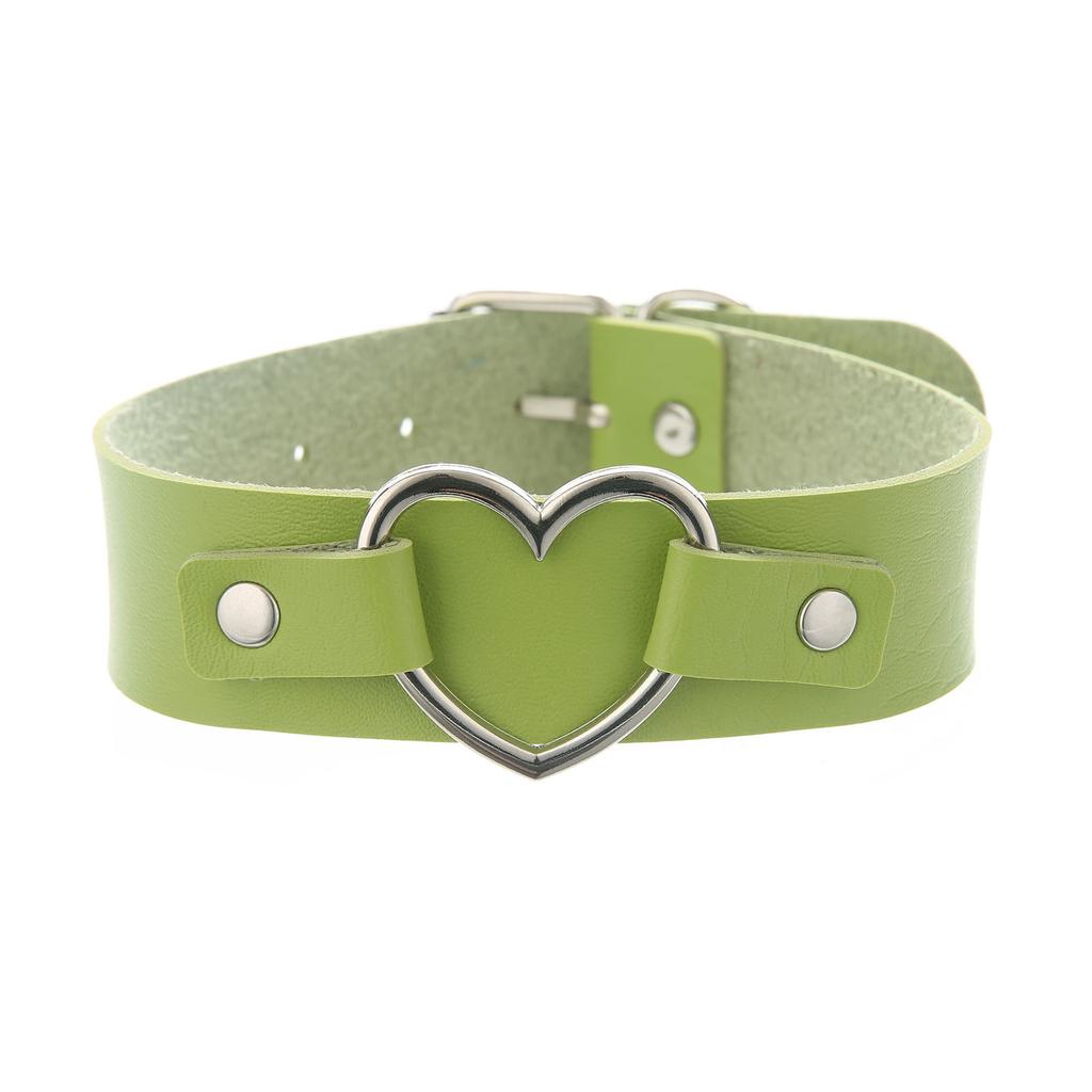 Nuovi Sexy alla Moda Vintage Fascino Gotico Collane a Collare Gioielli Regalo Cuore Gotico in Pelle Harajuku Donna Punk Collana Choker