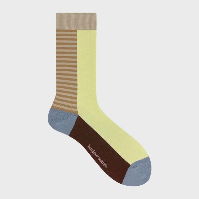 ColDAPHNÉ LAURELd Paper Socks_lemon