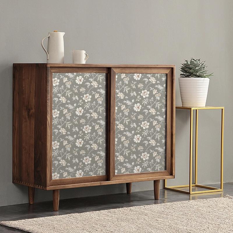 Frische Blume Selbstklebende Tapete Wohnzimmer Schlafzimmer Küche Wandrenovierung Heimdekor Aufkleber Möbel Makeover Aufkleber