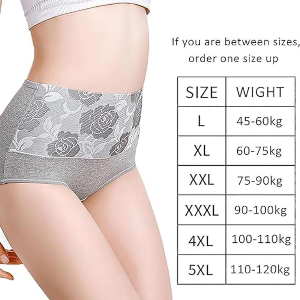 Soft Briefs High Waist Leak Proof Panties Breathable Female Underpants Knickers Women's