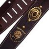 Richter Straps Motorhead Brass Guitar Strap #1568 Brown/Old