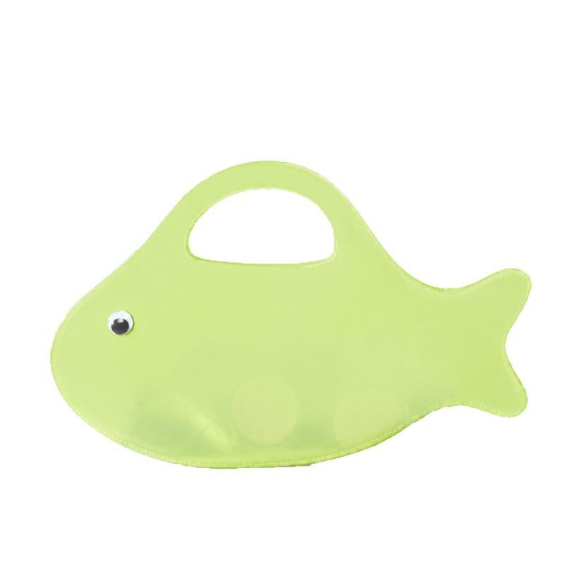 Waterproof Cartoon Fish Shape PVC Jelly Tote Bag Transparent Colorful Handbag for Concert Stadium Use