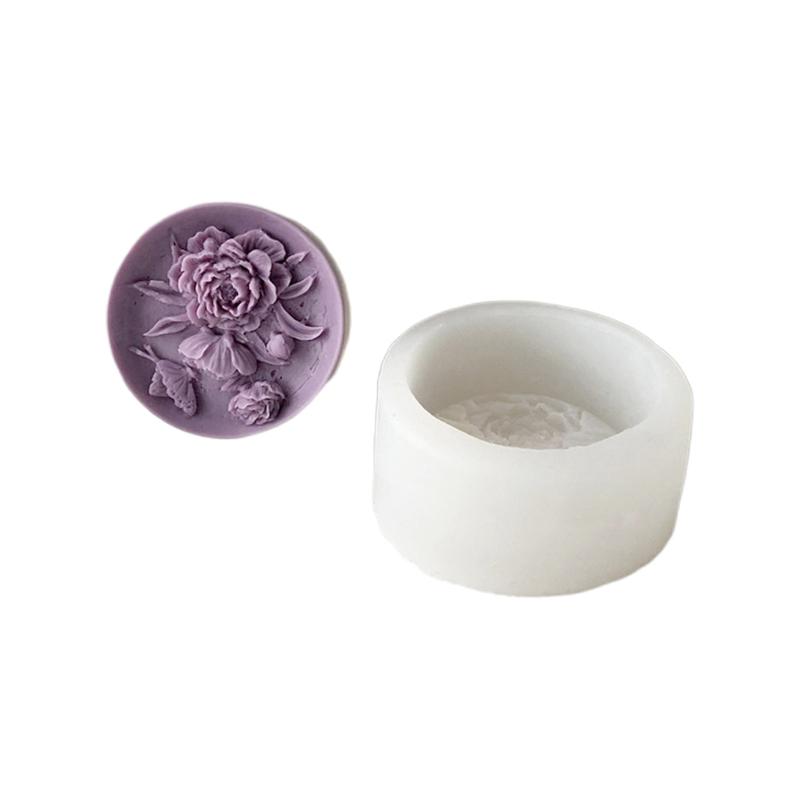 Rose Shaped Molds for Chocolate Biscuits Dessert Making Handmade Mould DIY Gift for Friend Soap Molds