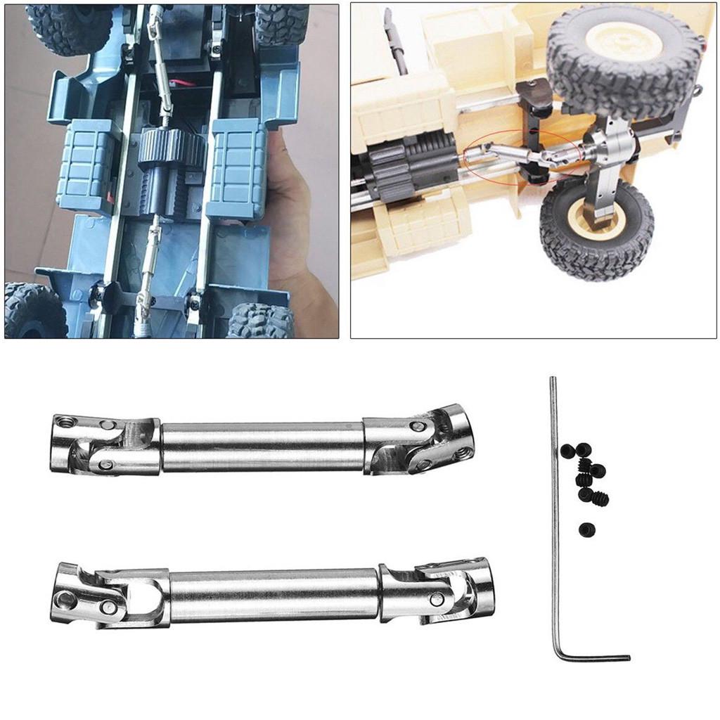 Upgrade Driving Shaft RC Military Truck Parts For WPL 1/16 1/24 Crawler Car 2PCS