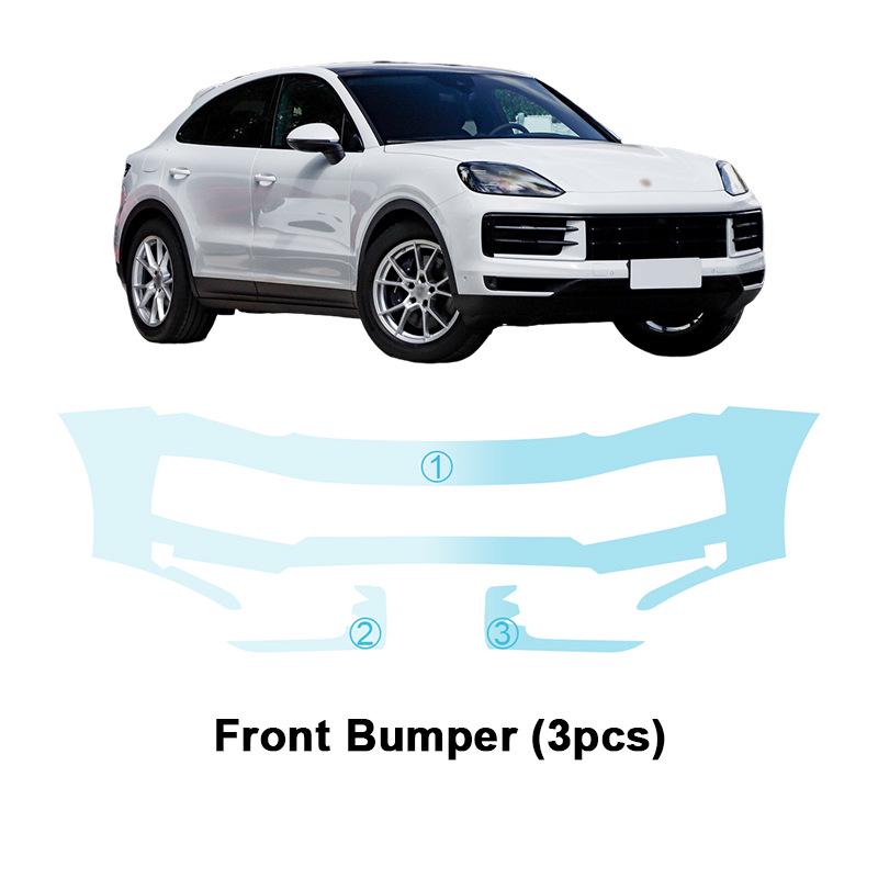 Porsche Cayenne TPU Invisible Anti-Scratch Paint Protection Film