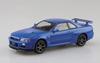 Aoshima Bunka Kyozaisha The Snap Kit Series Nissan R34 Skyline Bayside Blue Plastic Model 1/32 GT-R Color-coded 11-A