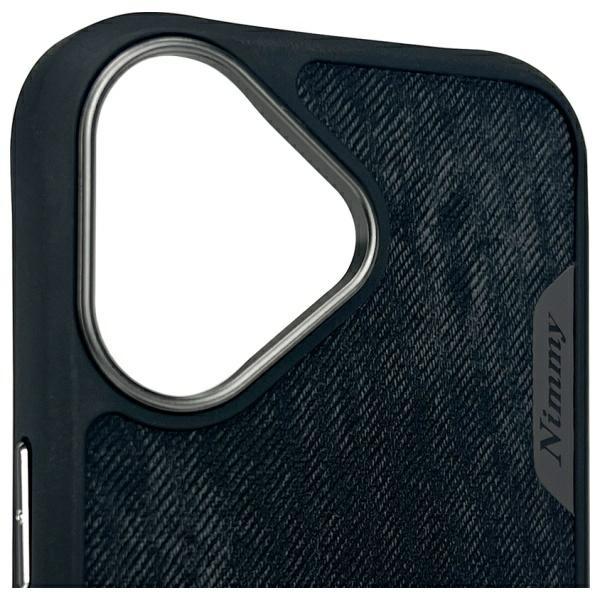 Etui do iPhone 16 Nimmy Big Eyed Pet 2.0 Panda Czarne
