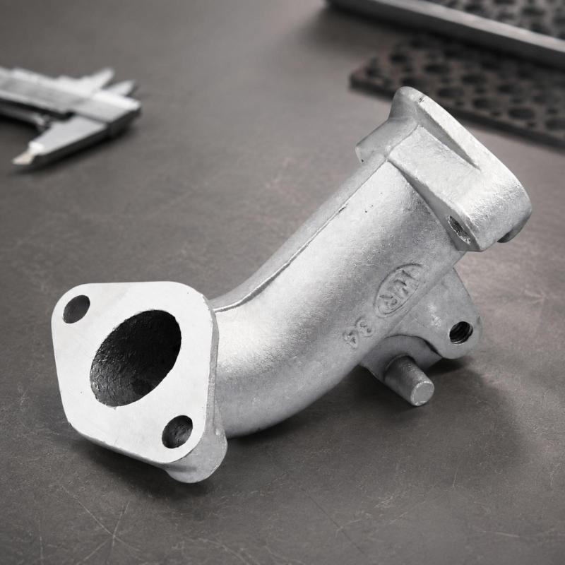 Carburetor Intake Manifold, Motorcycle Replacement Connection for C50 C70 C90 AA01 with PC18, PC20 or PB16 Carburetor