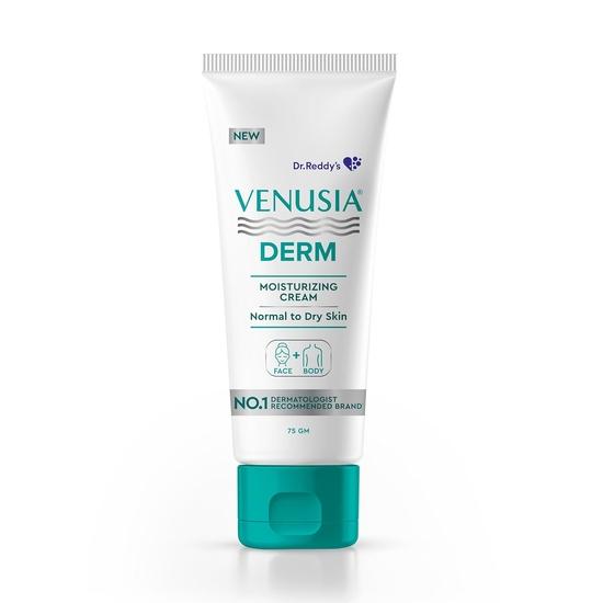 Vedic India Unisex Venusia Dr Reddy's Derm Moisturizing Lotion For Face And Body,Repairs And Nourishes Dry Skin,Relieves Minor Itching And Irritation,Moisturization