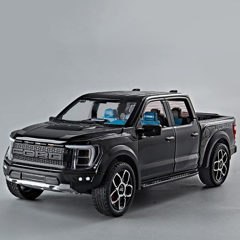 

1:20 Ford Raptor F150 Позашляховик Пікап Металева Лита Модель Автомобіля Настільний Дисплей Прикраси Подарунки на День Святого Валентина Другу