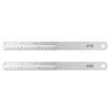 Pins Clean Cutter Stainless Steel Guitar Nut Slot Cutter Measuring Ruler Guitar Repair Tool Set