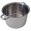 STAINLESS STEEL POT 28 cm GASTRO POT 12.5 L WITH METAL LID