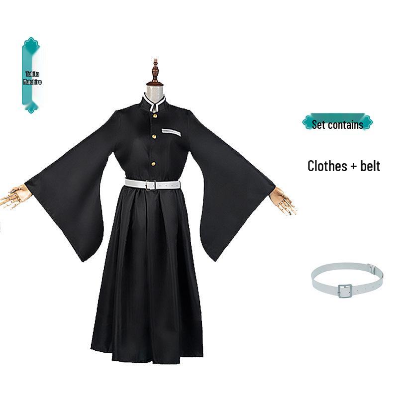 Demon Slayer Halloween Costume: Tanjiro, Nezuko, Zenitsu, and Giyu Cosplay