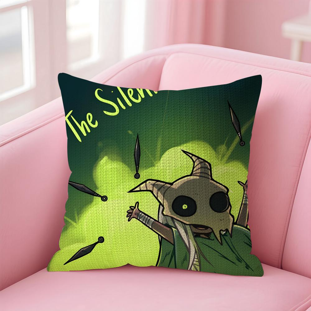 Game SSlay the Spire Cushion Cover Natural Linen Pillow Case DoubleSided Print Decorative Sofa Pillowcase Home Decor Gift