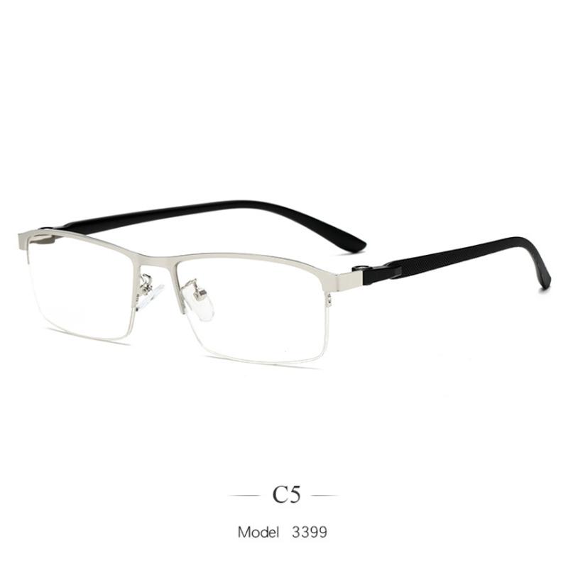 

Полуободковые очки для близорукости с защитой от синего света, смола, для женщин и мужчин, близорукость, миопия, -1.0 -1.5 -2 -2.5 -3 -До -6 0